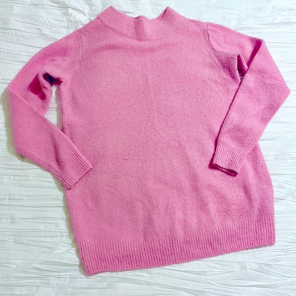 H&M MAMA Bubblegum Pink Maternity Sweater
